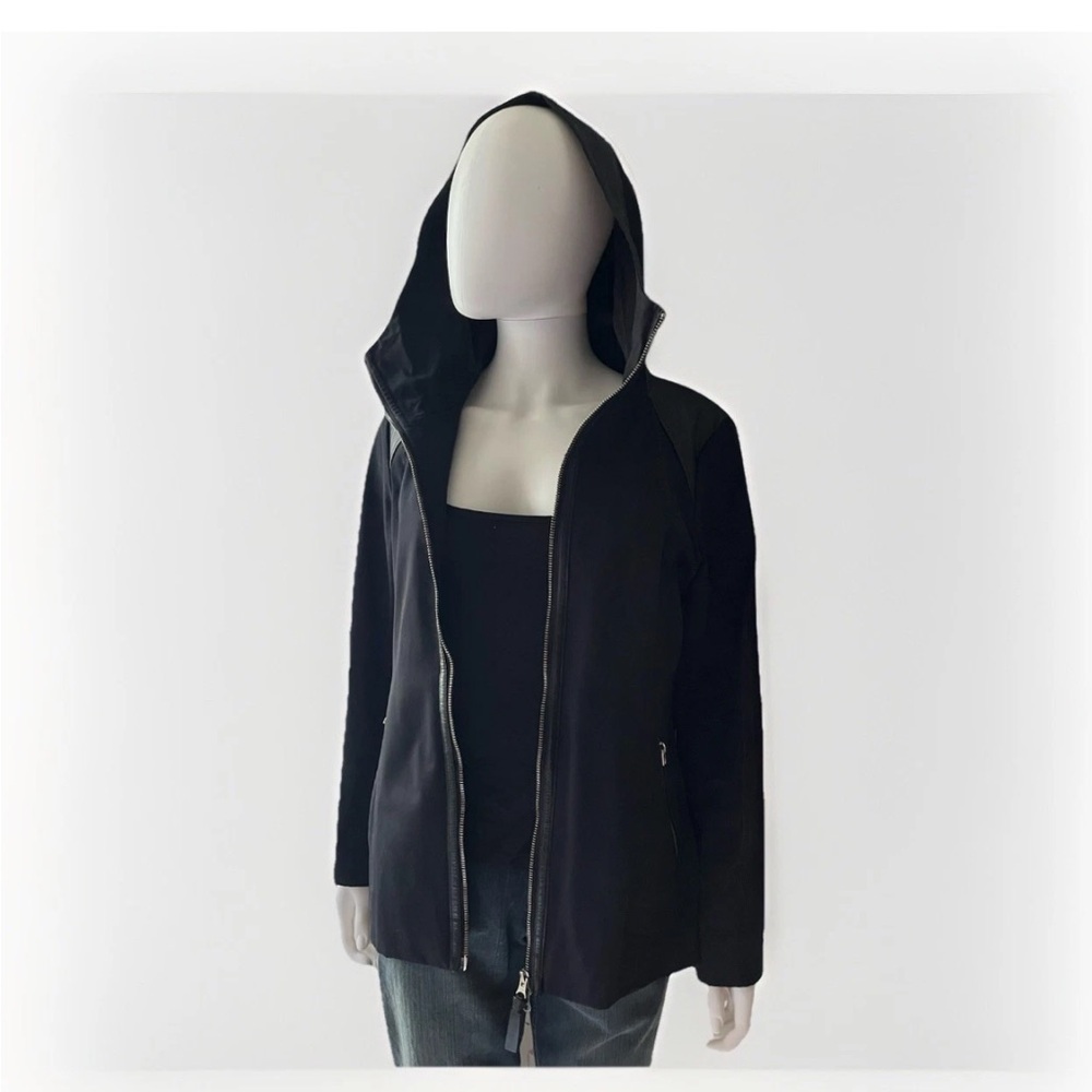 NWOT Mackage Kelsie Hooded Short Trench Coat Windbreaker Jacket Medium